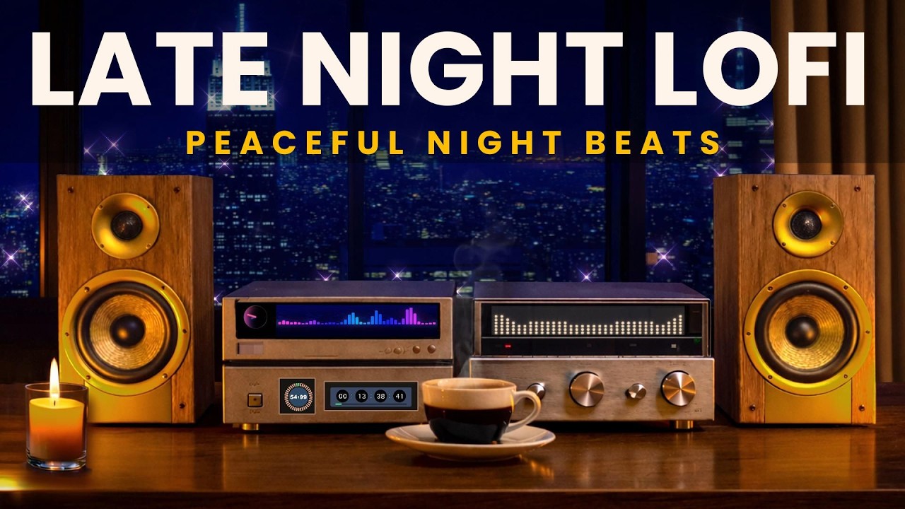 Peaceful Midnight Lofi | Soft Hip Hop Beats for Relaxation, Deep Sleep and Calm Mind