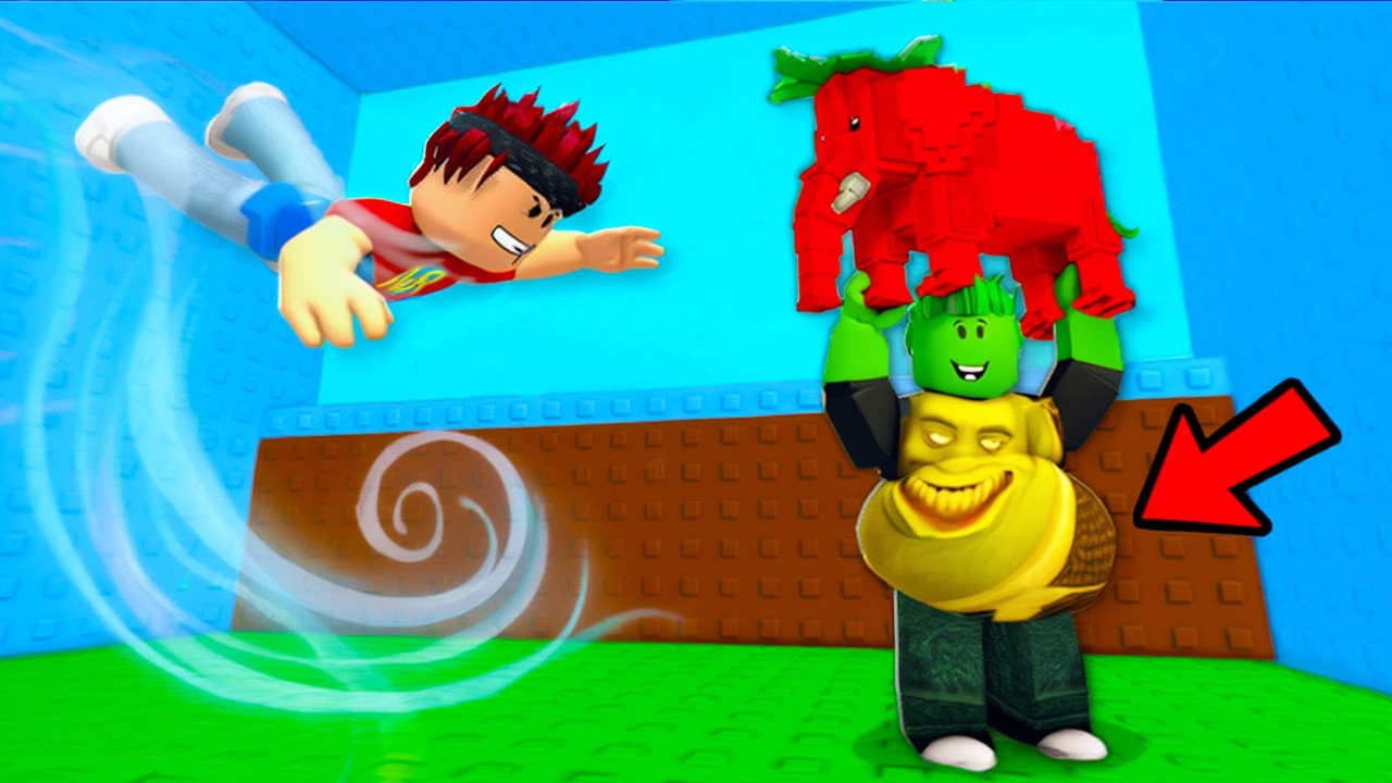 DIVENTIAMO GRASSI PER SALVARE i BRAINROT su ROBLOX..