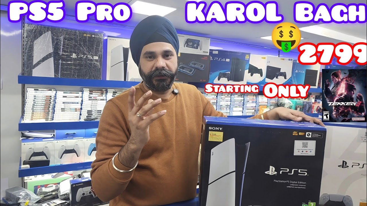 😱 PS5 PRO Karol Bagh Deal Disc Starting Only ₨2799 Cheapest Delhi Gaming Market 2026