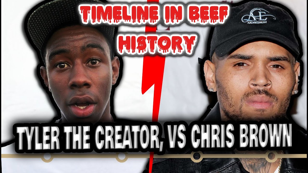 Timeline in Beef History: Tyler the Creator vs Chris Brown