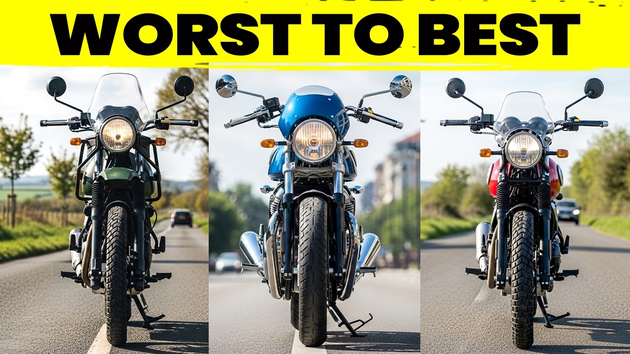 The 6 Royal Enfield Motorcycles To AVOID And 8 That Are MUST BUYS!