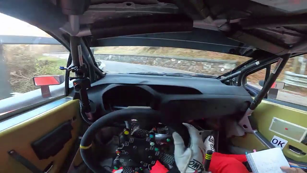 Kalle Rovanperä - Rally Monza test | Helmet cam | Toyota Yaris WRC