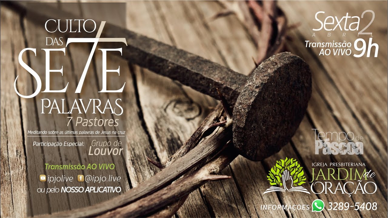 Culto das 7 Palavras | 02/04/2021