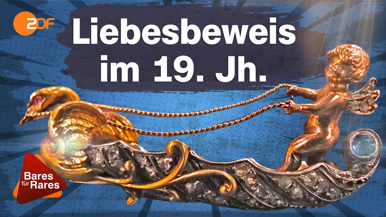 Brosche aus den 1880er Jahren! Symbolik von ewiger Treue und Liebe! | Bares für Rares