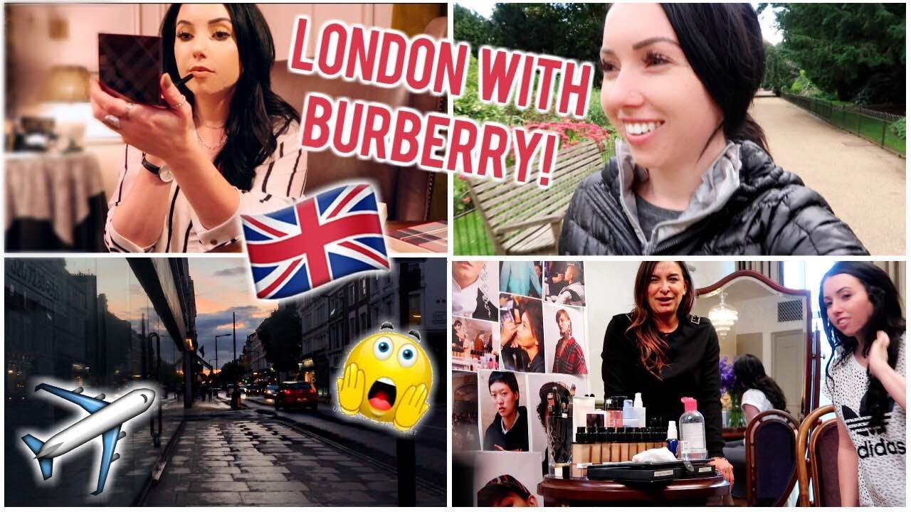 TRAVELING TO LONDON WITH BURBERRY! VLOG