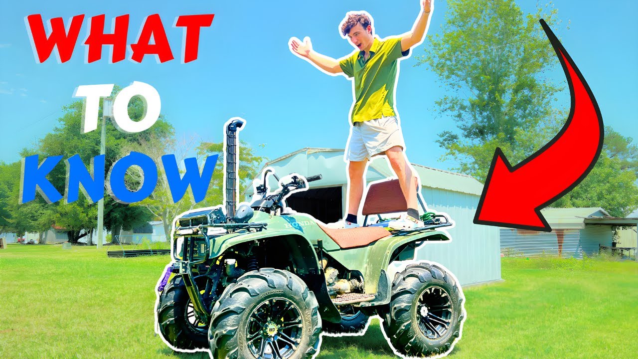 Customizing Your Honda Fourtrax 300 {What You Should Know}!