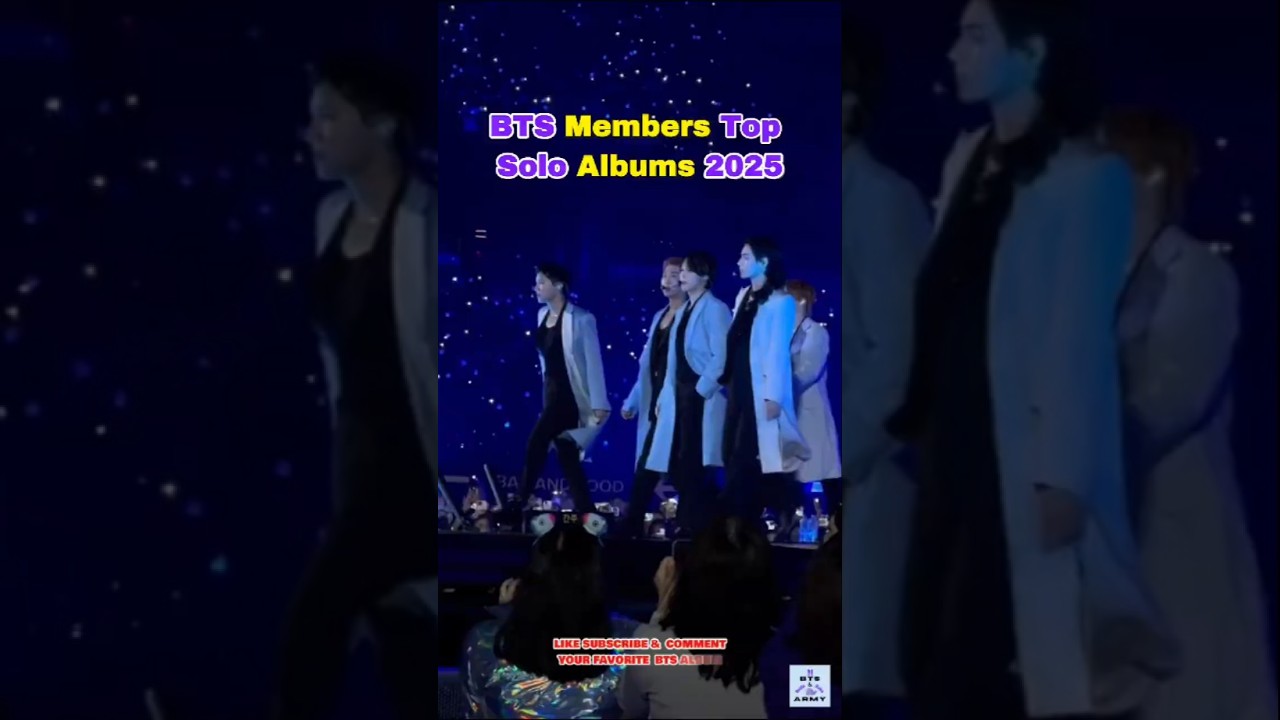 BTS Members' Top 10 Solo Albums🎶✨|Chapter 2 |#shorts #trending #shortvideo #kpop #bts #btsarmy #top