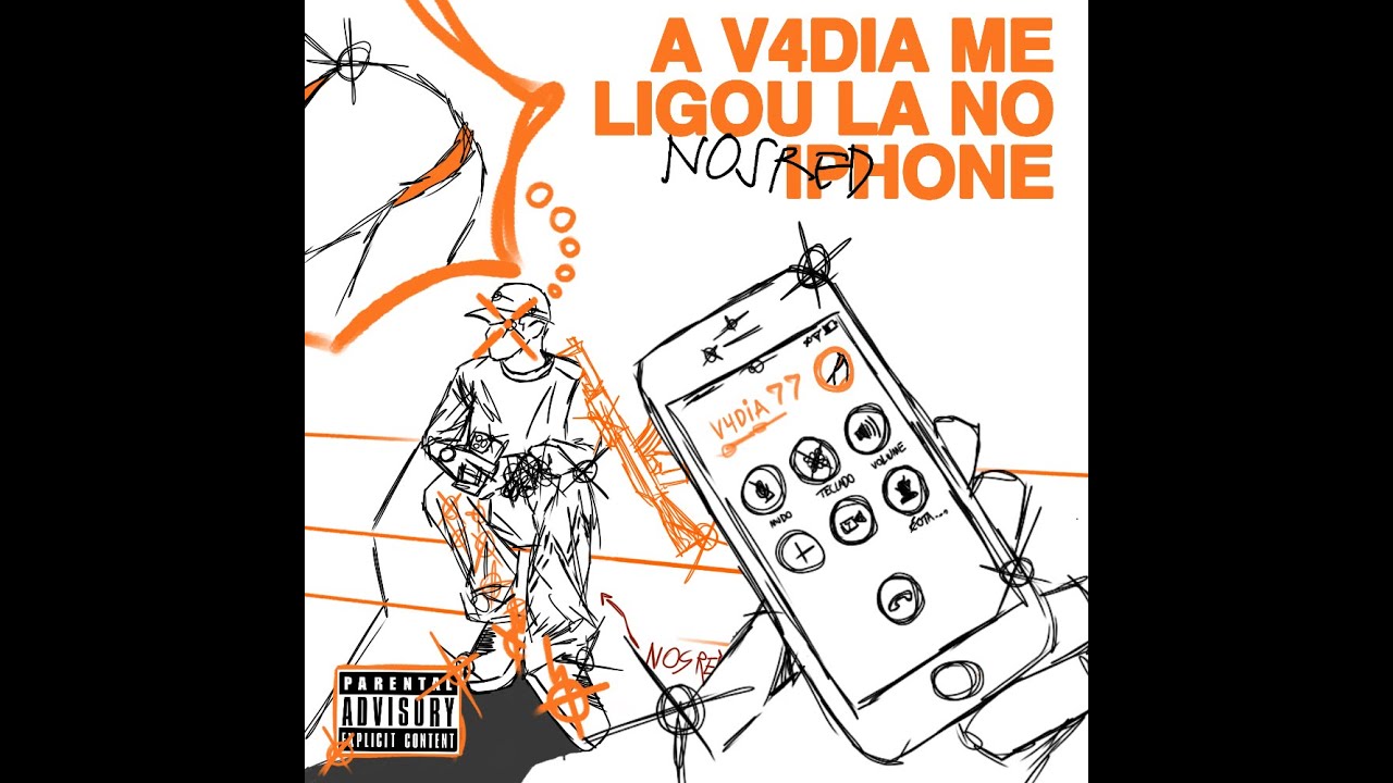 Nosred - A v4dia me ligou l&aacute; no iphone (Prod. Told)