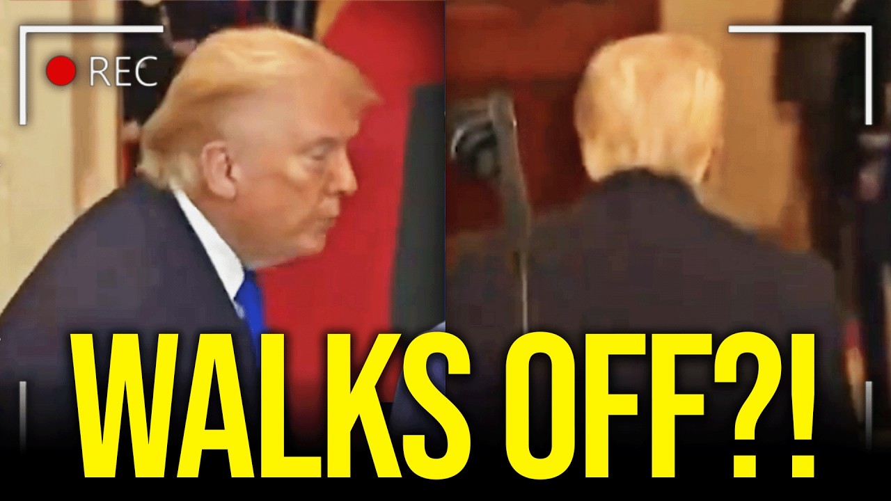 Trump Wanders Off After Getting Disaster News