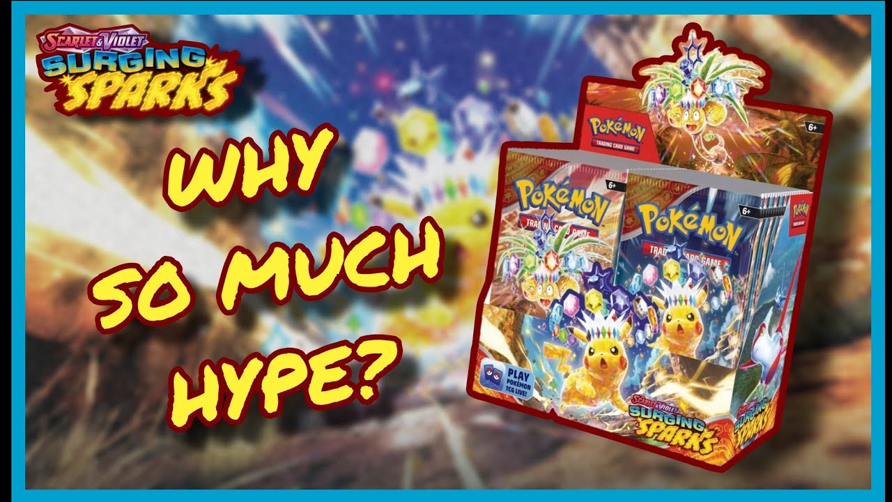 Surging Sparks Booster Box OPENING!