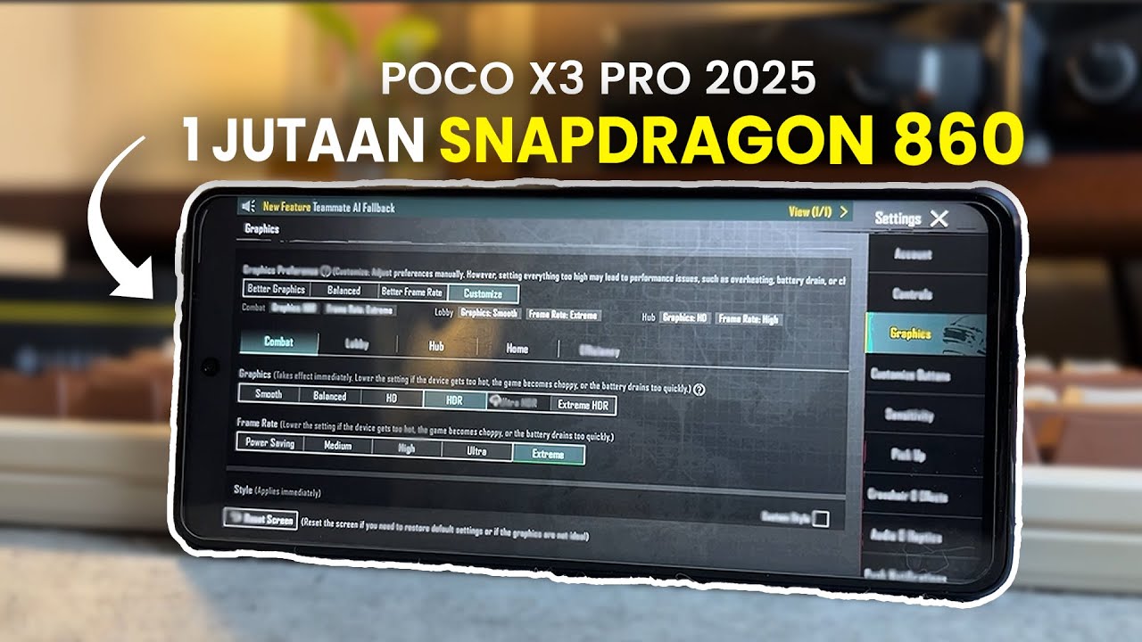 Poco X3 Pro di 2025 🔥 HP 1 Jutaan Snapdragon 860 !