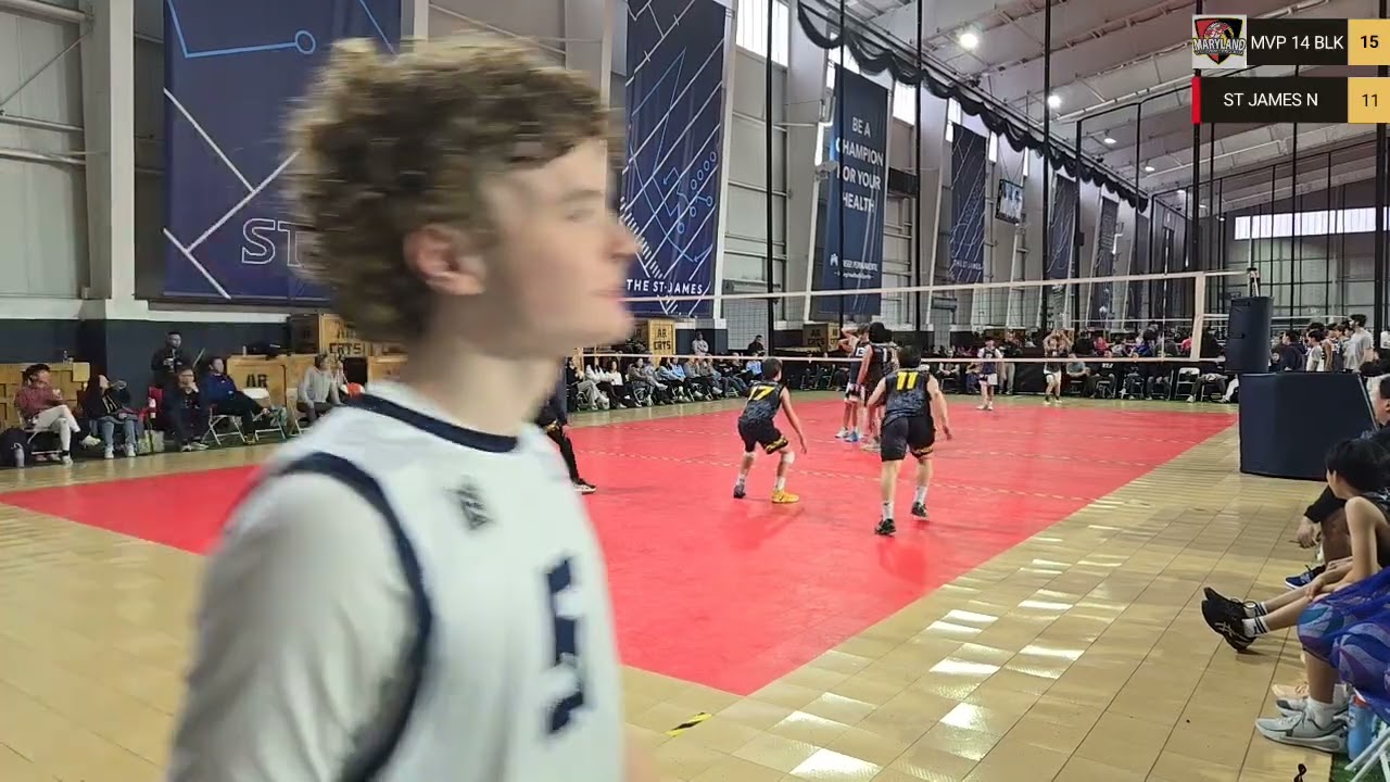 25a. MVP 14 Black vs St James 14 N Day 2 Game 2 Set 1 (ECPL AAU Grand Prix)