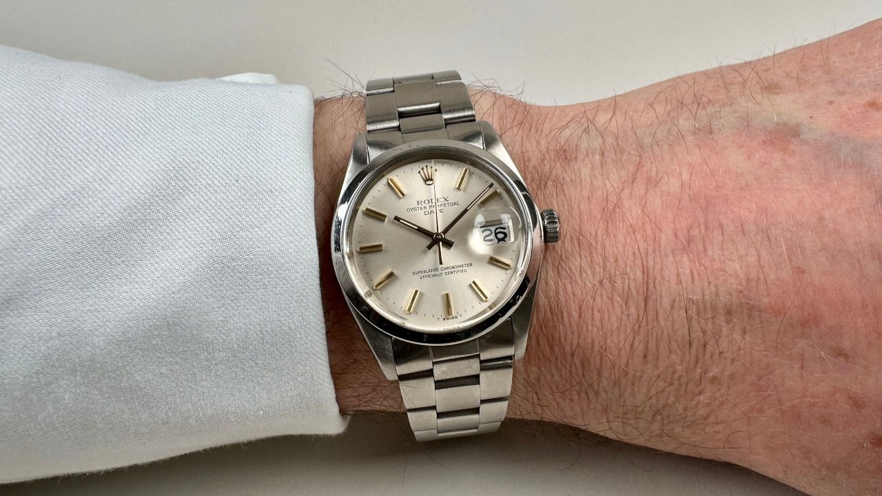 Rolex Oyster Perpetual Date Ref. 1500, приблизительно 1974 год