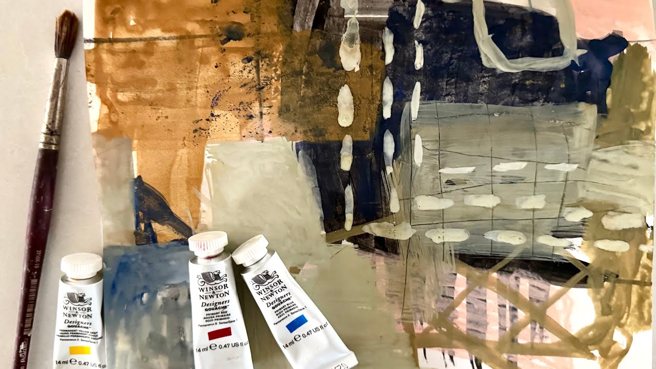 My Morning Routine - Gouache, Moroccan Rose & Djembes