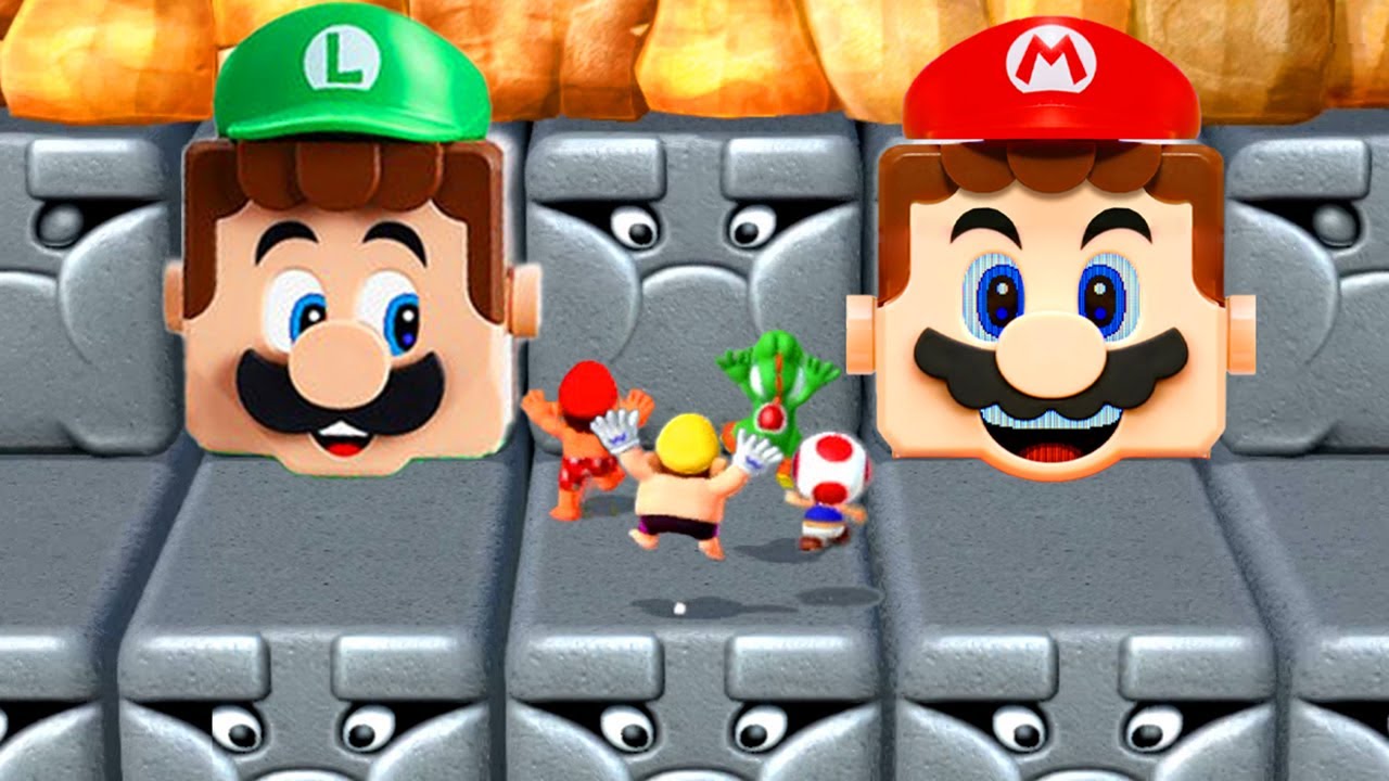 【マリオパーティ10】すべての 4 プレイヤー無料ミニゲームマリオVsワリオVsヨッシーVsキノピオ(たつじん難易度)