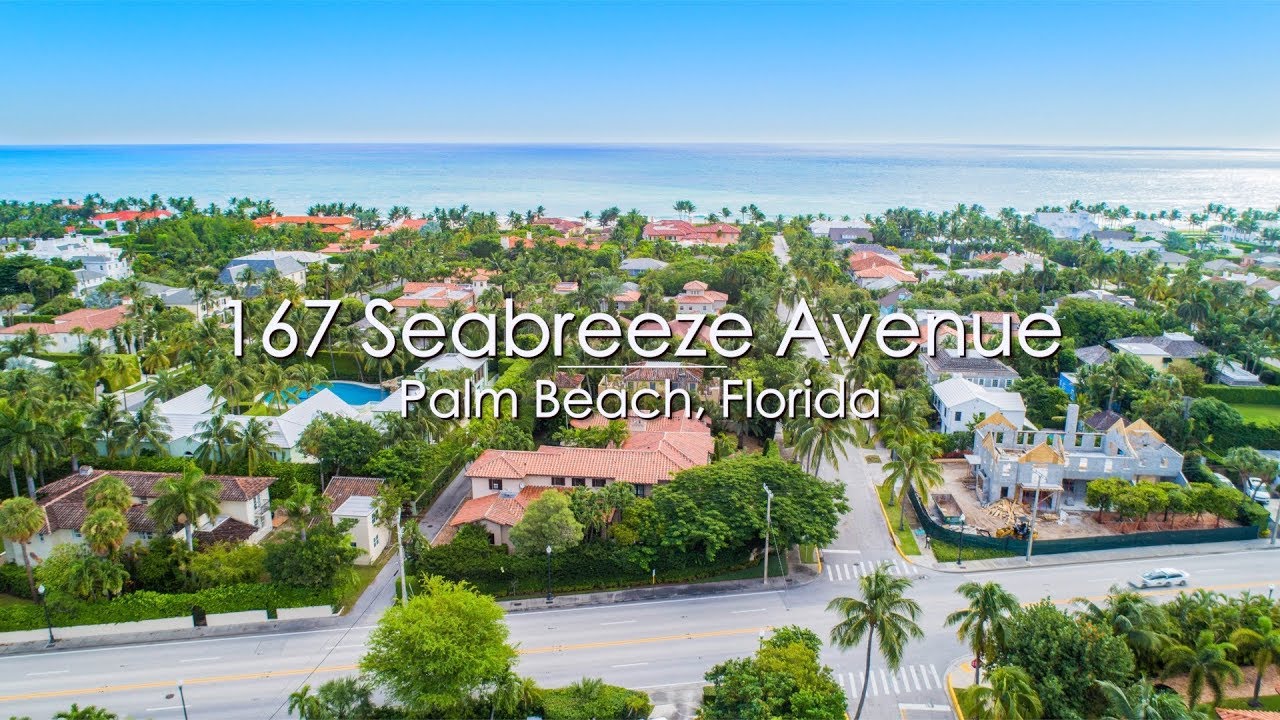 Luxury Mansions For Sale | Florida Real Estate | 167 Seabreeze Avenue Palm Beach, FL