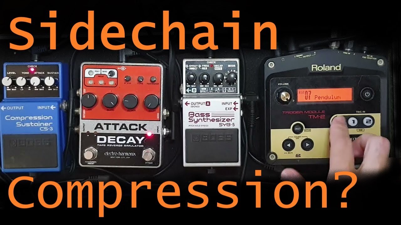 EHX Attack Decay = Sidechain Ducking!