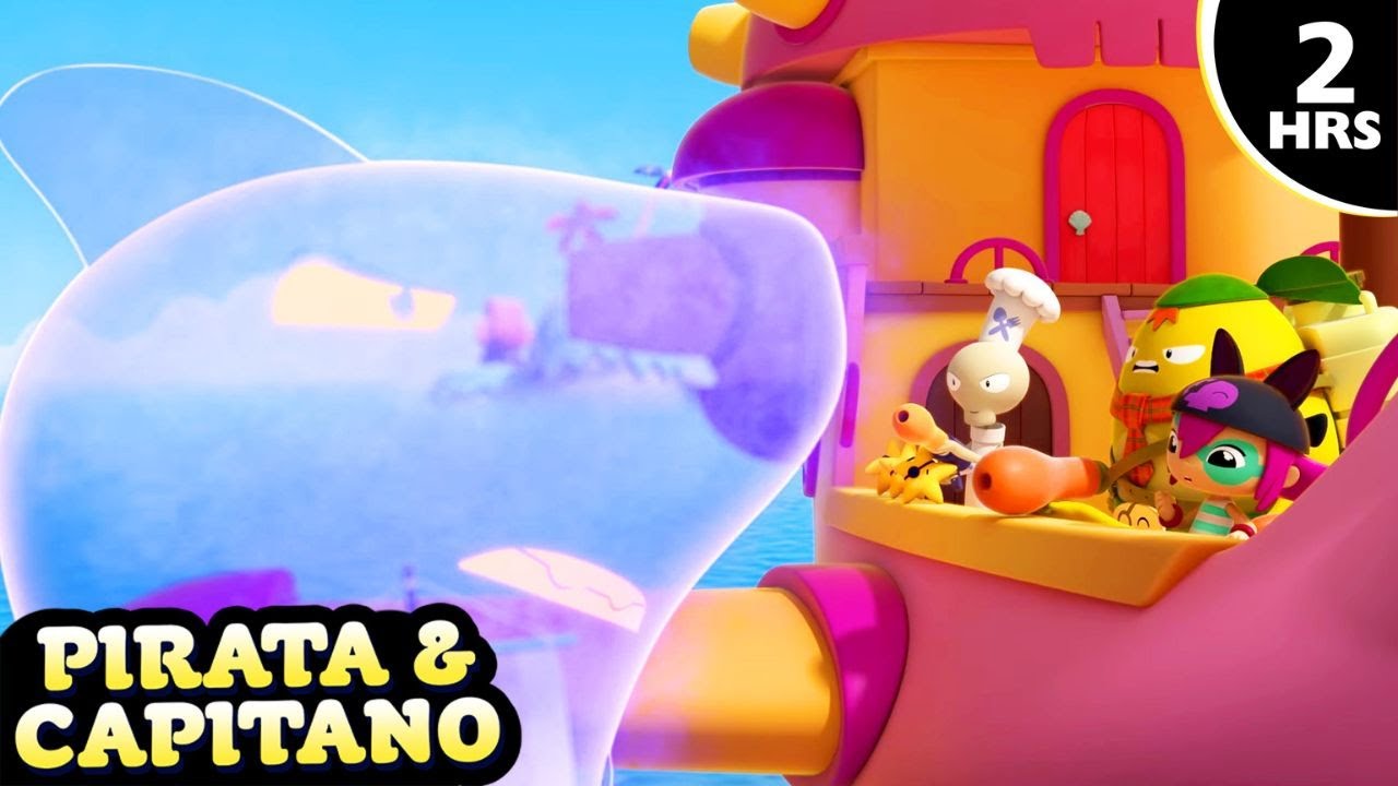 [4K] 🌊🚢 Pirata y Capitano | Dodo El Sinuoso Primero | Dibujos animados en español