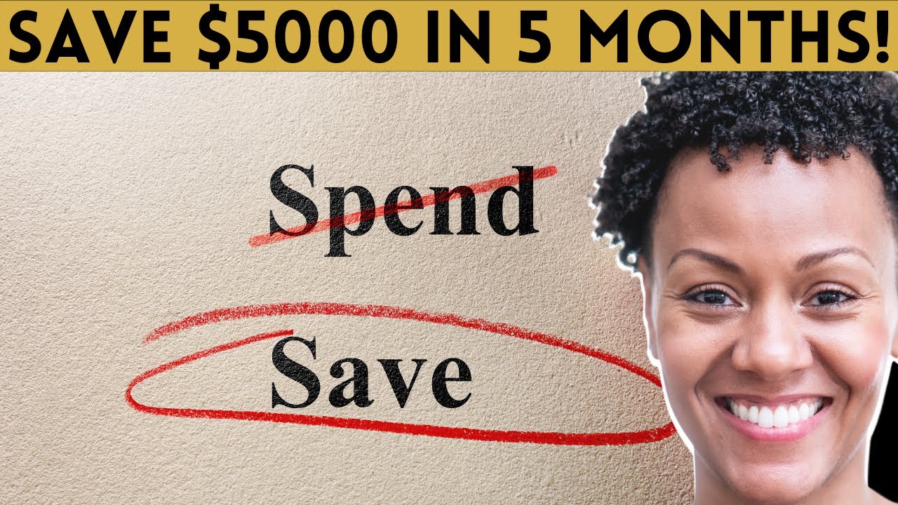 5 Steps To SAVE $5000 In 5 Months - DO THIS TODAY! | Wealth Nation