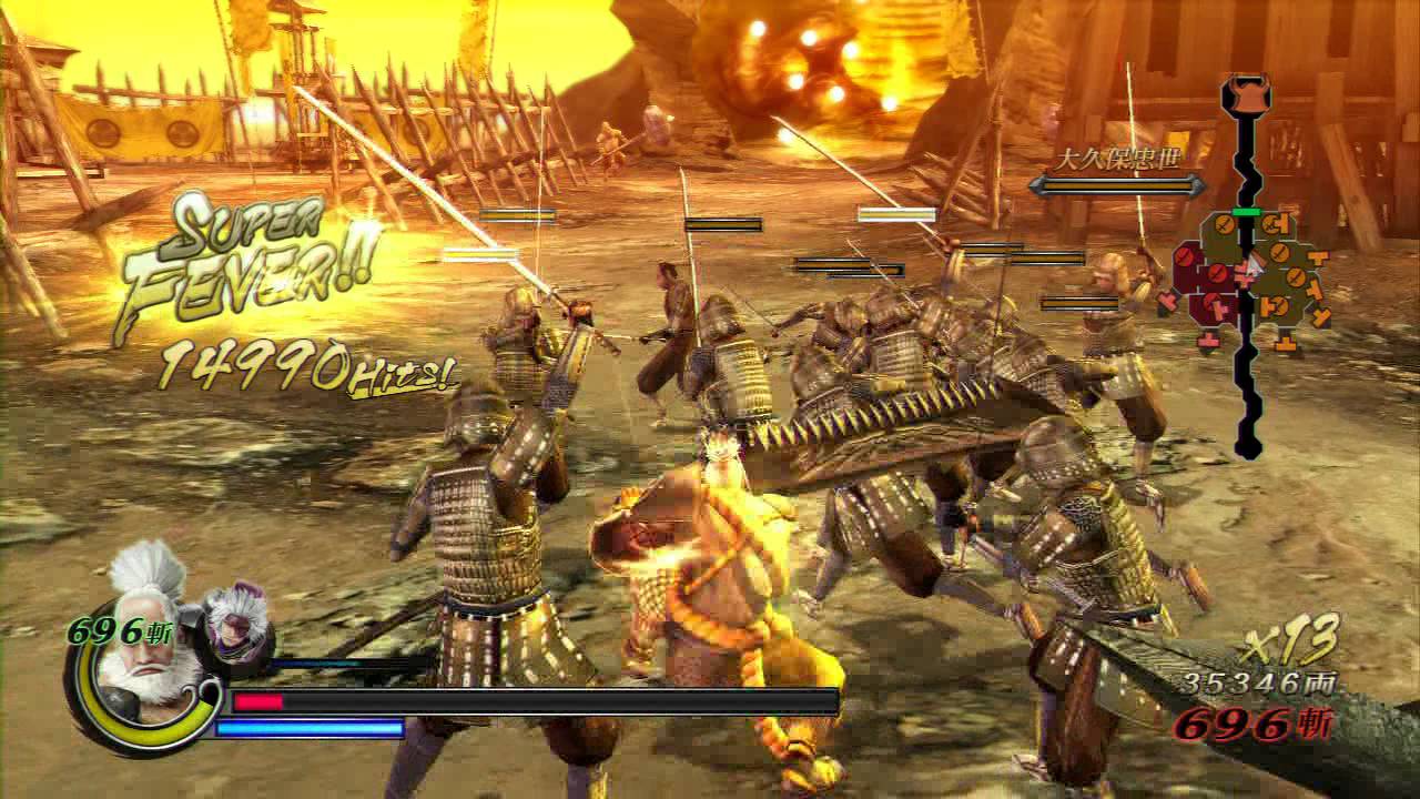 【戰國BASARA3 宴】島津義弘 関ヶ原の戦い 乱入 經驗值賺取