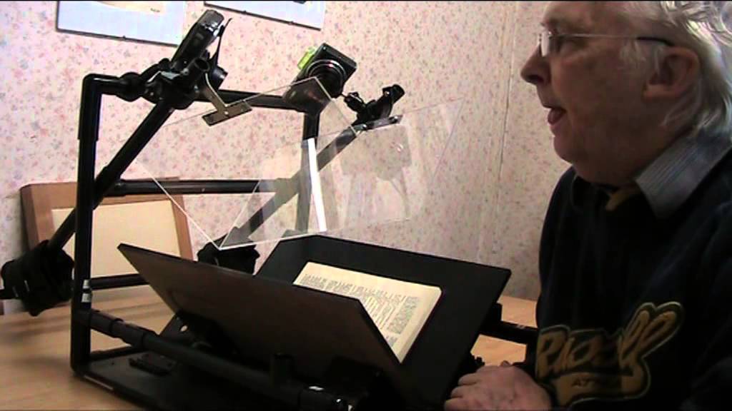 The Easy Book Scanner - an Introduction   to this 1000 pages per hour scanner