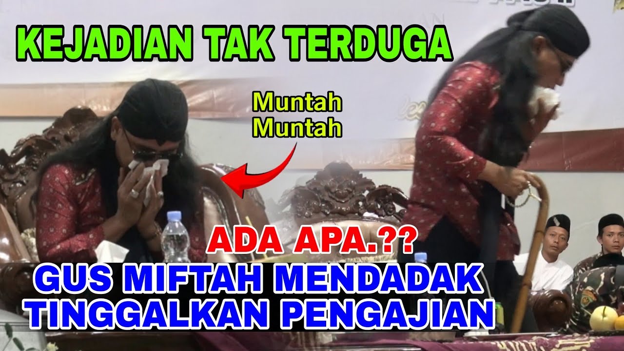 Gus Miftah Mendadak Tinggalkan Pengajian!! Ada Apa?? Gus Miftah Terbaru Live Deles Bawang Batang