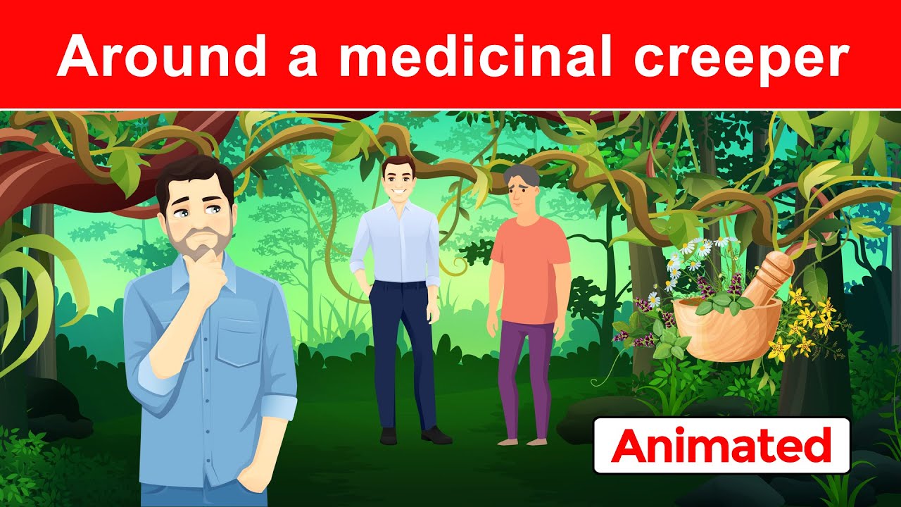 Around a Medicinal Creeper 1st PUC English Summary | Animation | Explanation