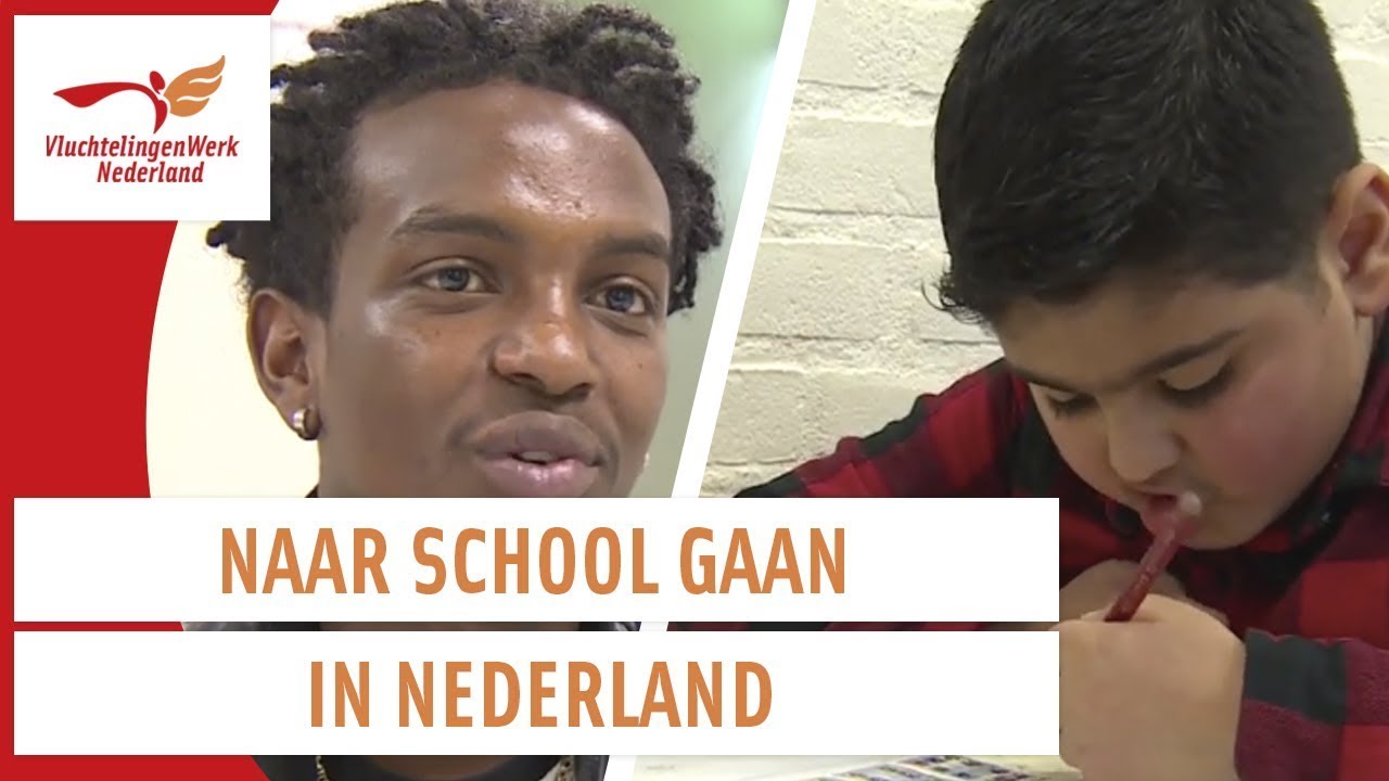 Hoe werkt onderwijs in Nederland (Arabisch) | Integreren in Nederland | VluchtelingenWerk Nederland