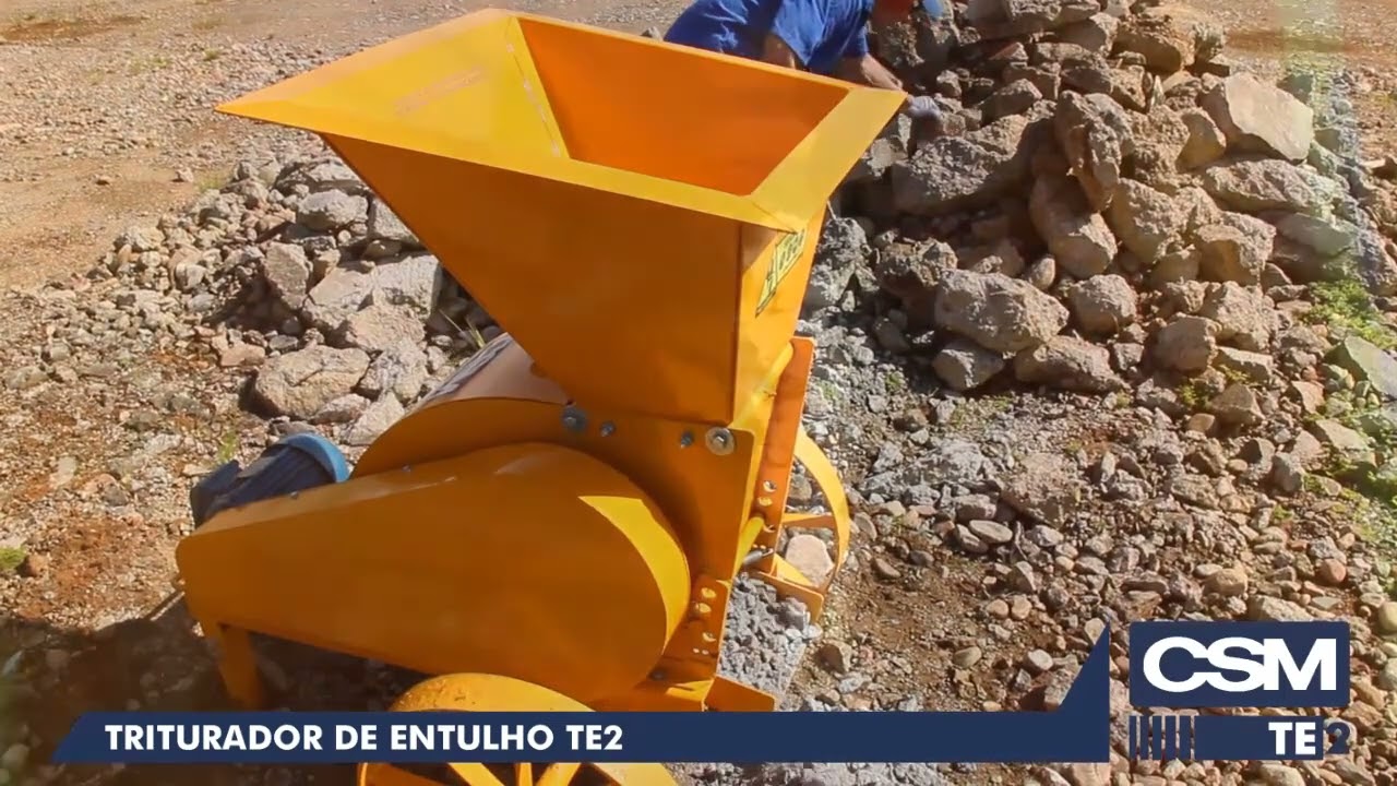 Triturador de Entulho TE2 CSM
