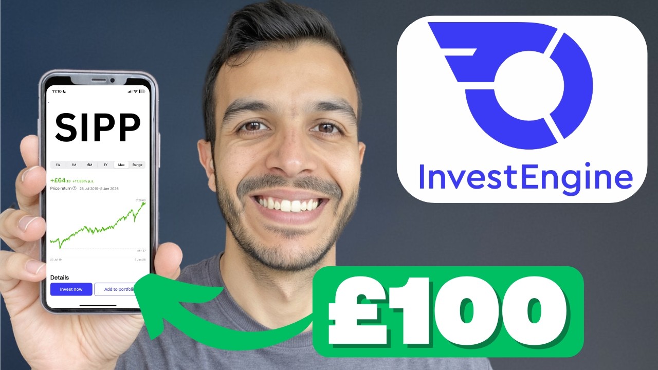 Как инвестировать свои первые 100 фунтов стерлингов в InvestEngine SIPP (пошаговое руководство)