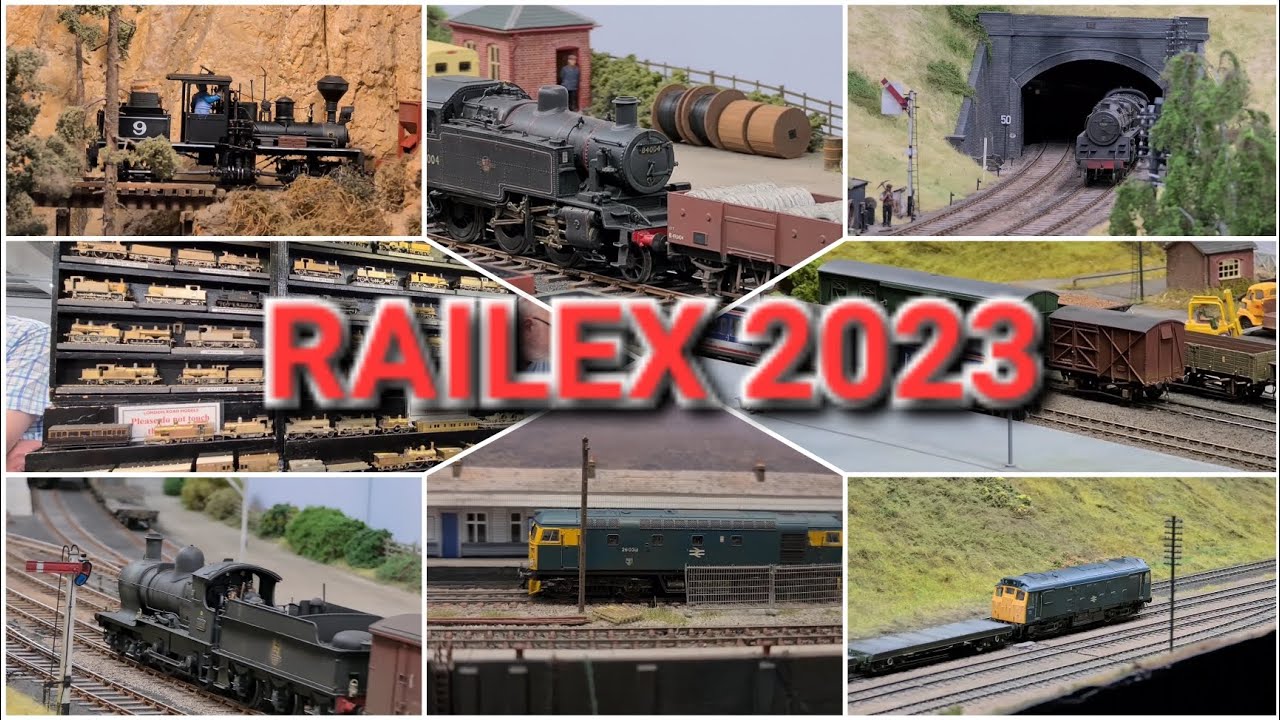 RAILEX 2023 - Stoke Mandeville Stadium - full walk round - model railway exhibition - Saturday
