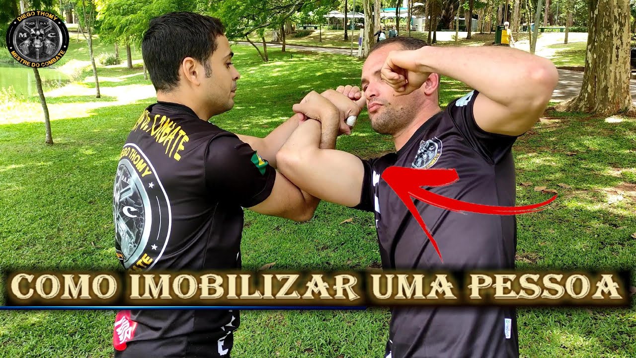 COMO IMOBILIZAR UMA PESSOA | Defesa Pessoal Fight