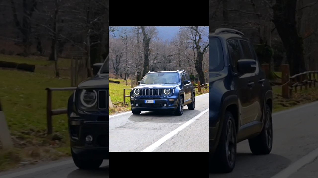 Jeep Renegade 2024 facelift! #shorts