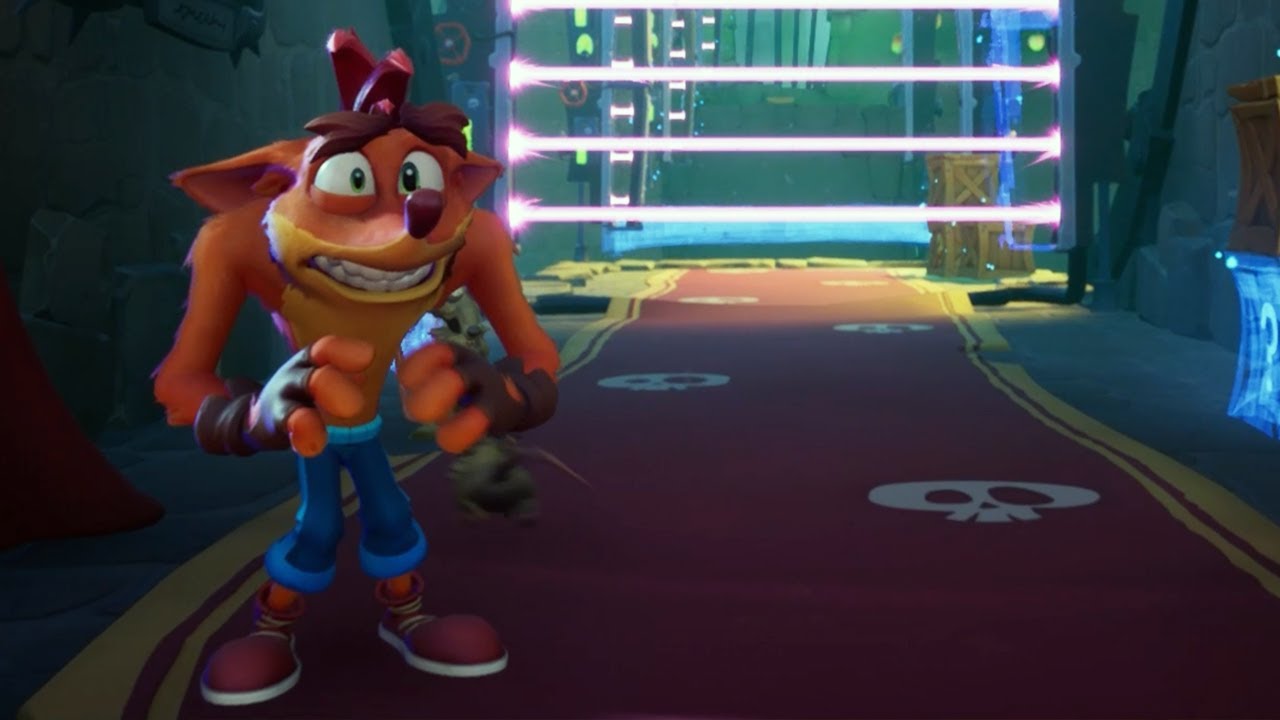 Crash Bandicoot 4: It's About Time - Cortex Castle - All Gems & Crates