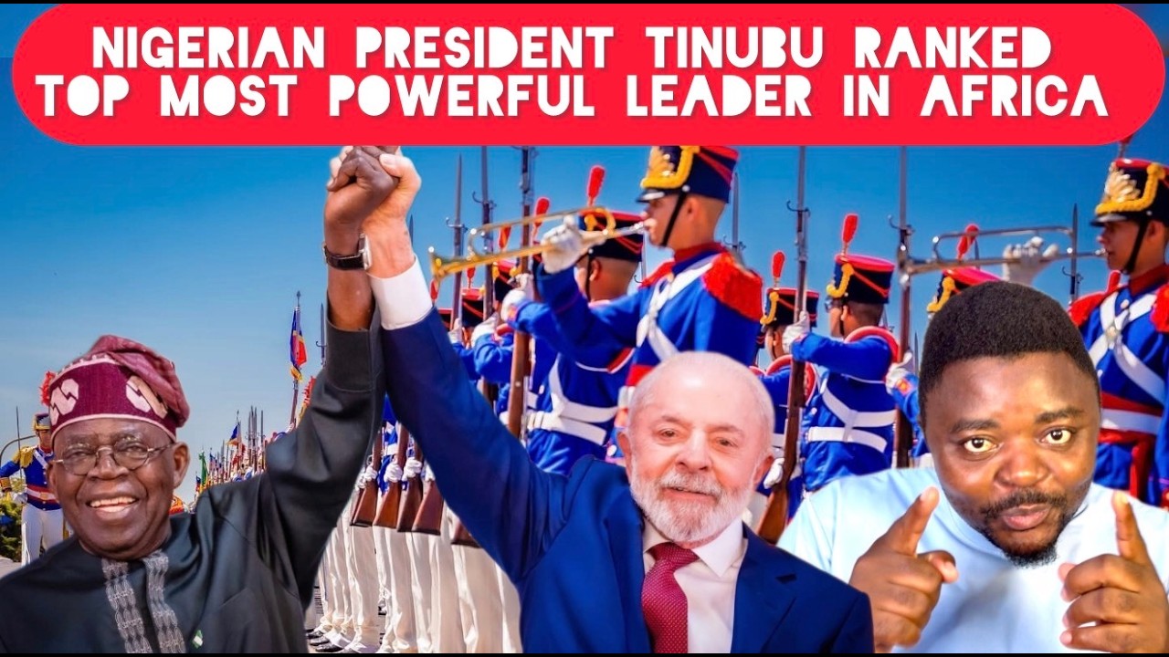 Shocking News As Nigerian President Ahmed Bola Tinubu Ranked Top Powerful leader in Africa