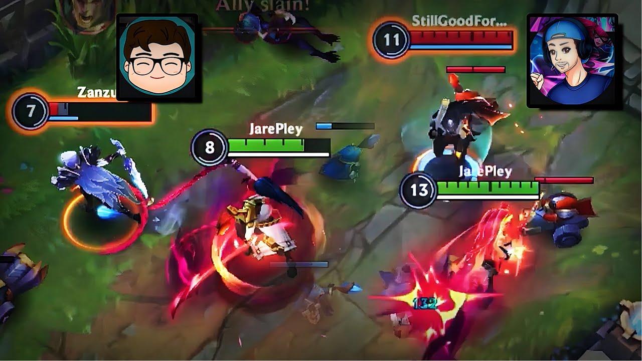 MY YASUO VS FAMOUS STREAMERS WILD RIFT