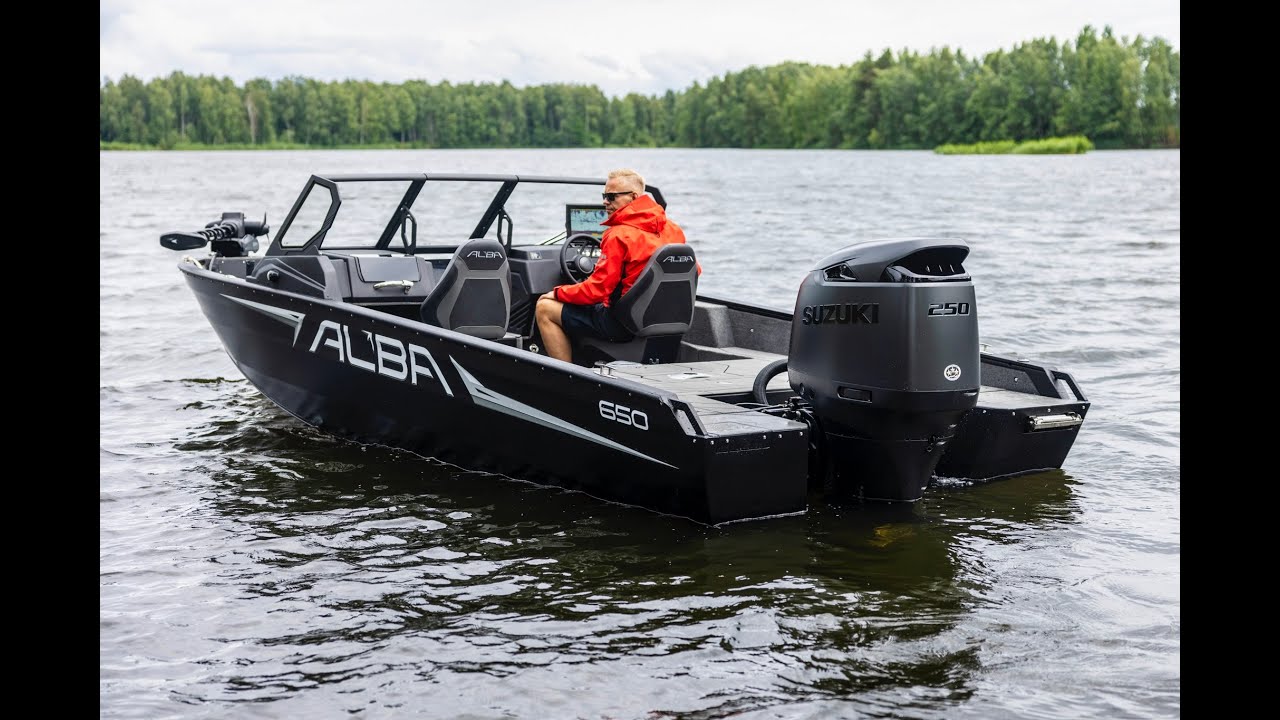 ALBA 650 - wenn Innovation und Luxus auf ein Angelboot treffen