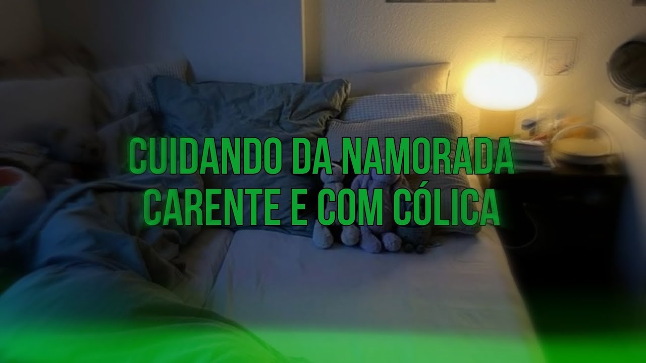 ASMR - cuidando da namorada carente e com cólica 💕 | Flower Asmr