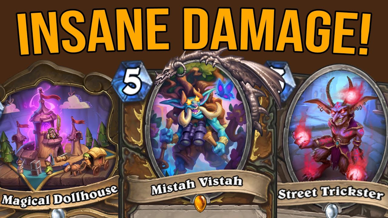 Now That's A LOTTA DAMAGE Says Spell Damage Druid | Wild Hearthstone Druid OTK Deck