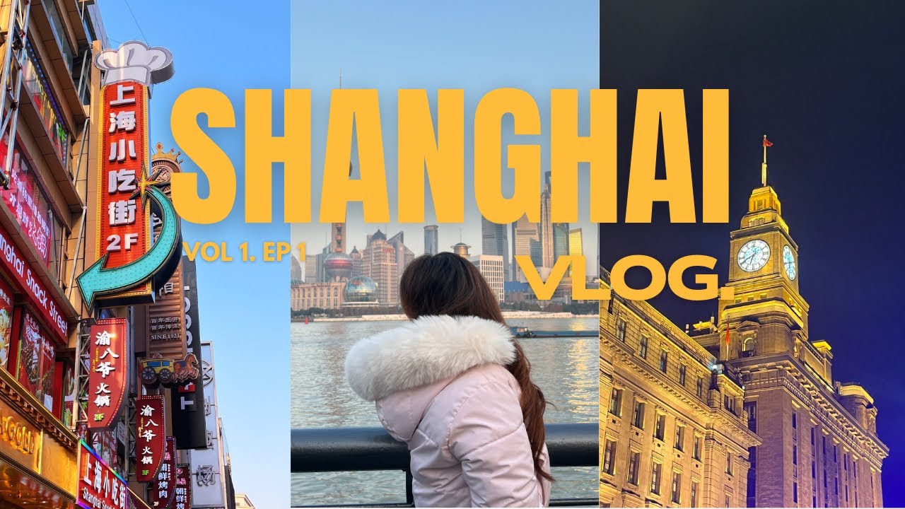 exploring shanghai for the first time! *chill vlog* - living abroad diaries