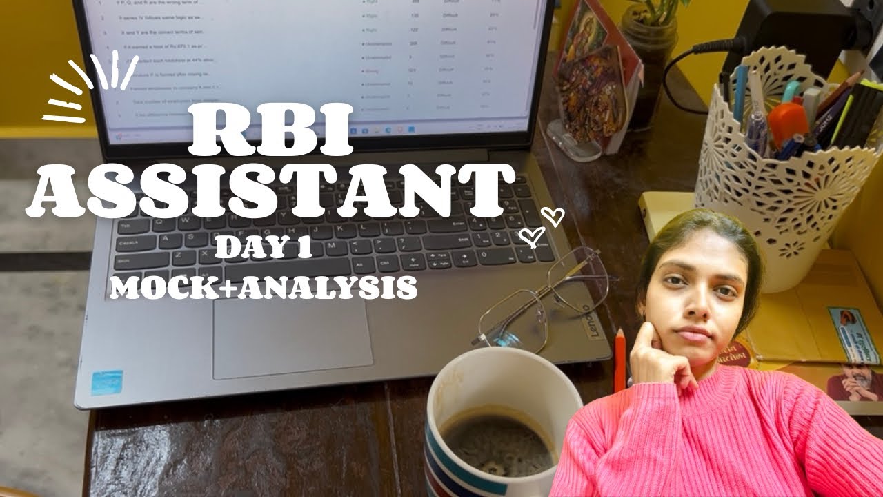 RBI ASSISTANT || DAY 1 preparation || Bank exams || #rbiassistant #bankaspirants 