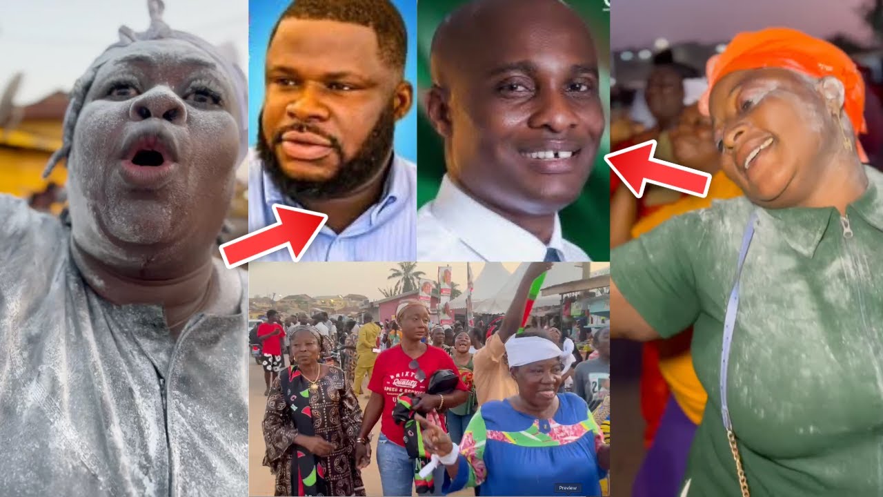 NPP Vs NDC Jubilations In Akwatia! NDC Leads In By-Election Results - FULL STORY
