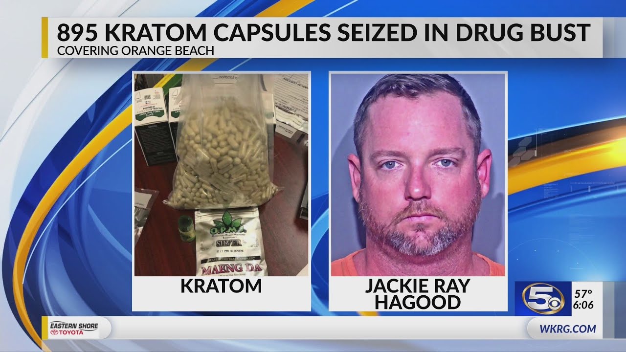 895 Kratom capsules found during Orange Beach traffic stop