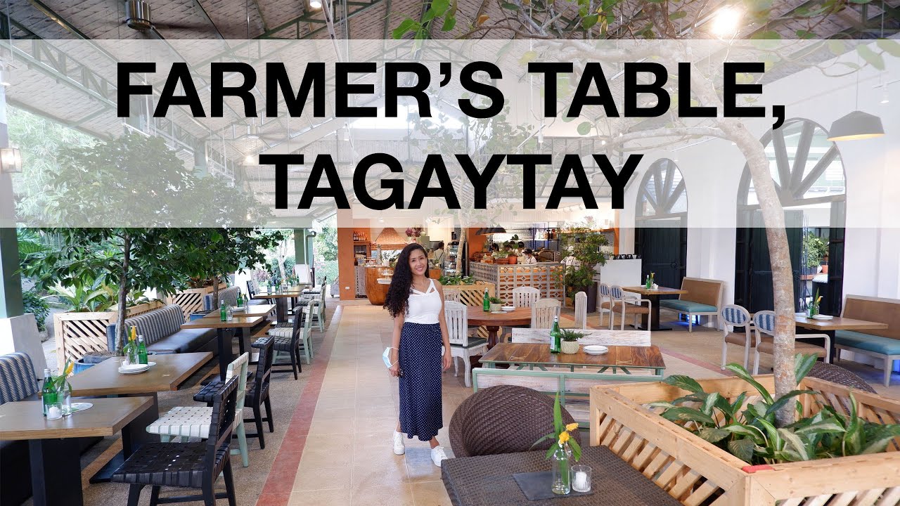 Farmer's Table is Tagaytay's New Al-Fresco Restaurant