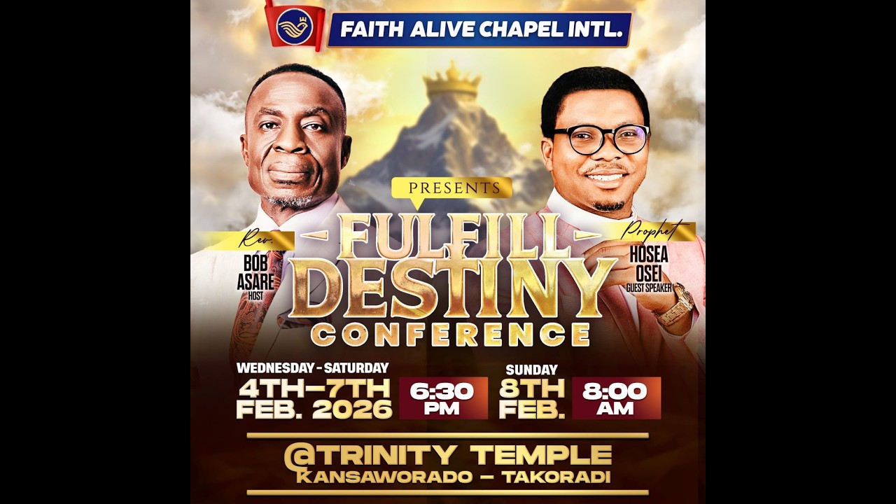 Day 4 - Fulfill Destiny Conference