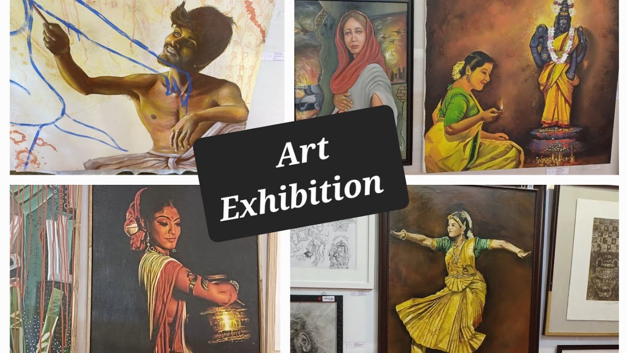 ஓவியக் கலை கண்காட்சி 2023 - சென்னை - Art Exhibition in Government Museum Chennai