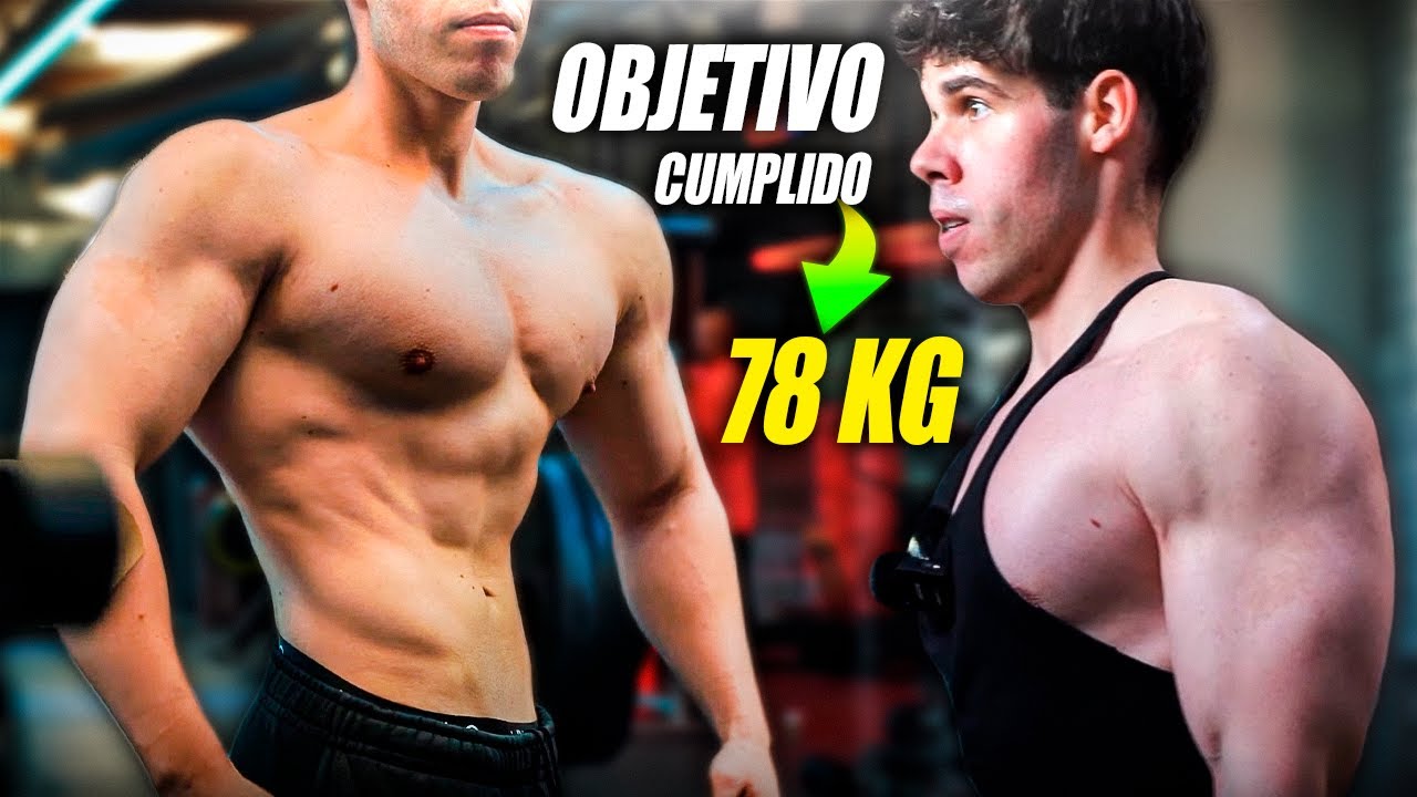 CUMPLO MI OBJETIVO 78KG | HORA DE CONVERTIRSE EN UN ELEGIDO NATURAL - Victor Valdivia solos