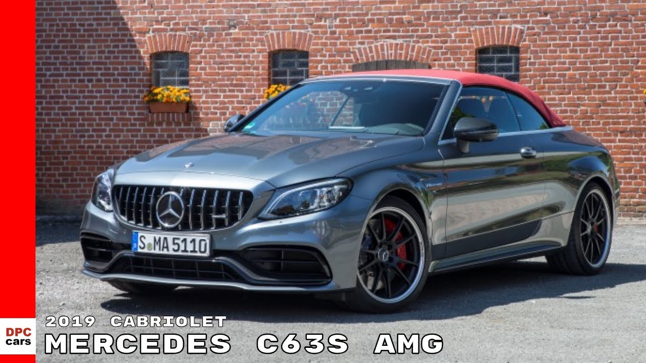 2019 Mercedes C63 S AMG Cabriolet