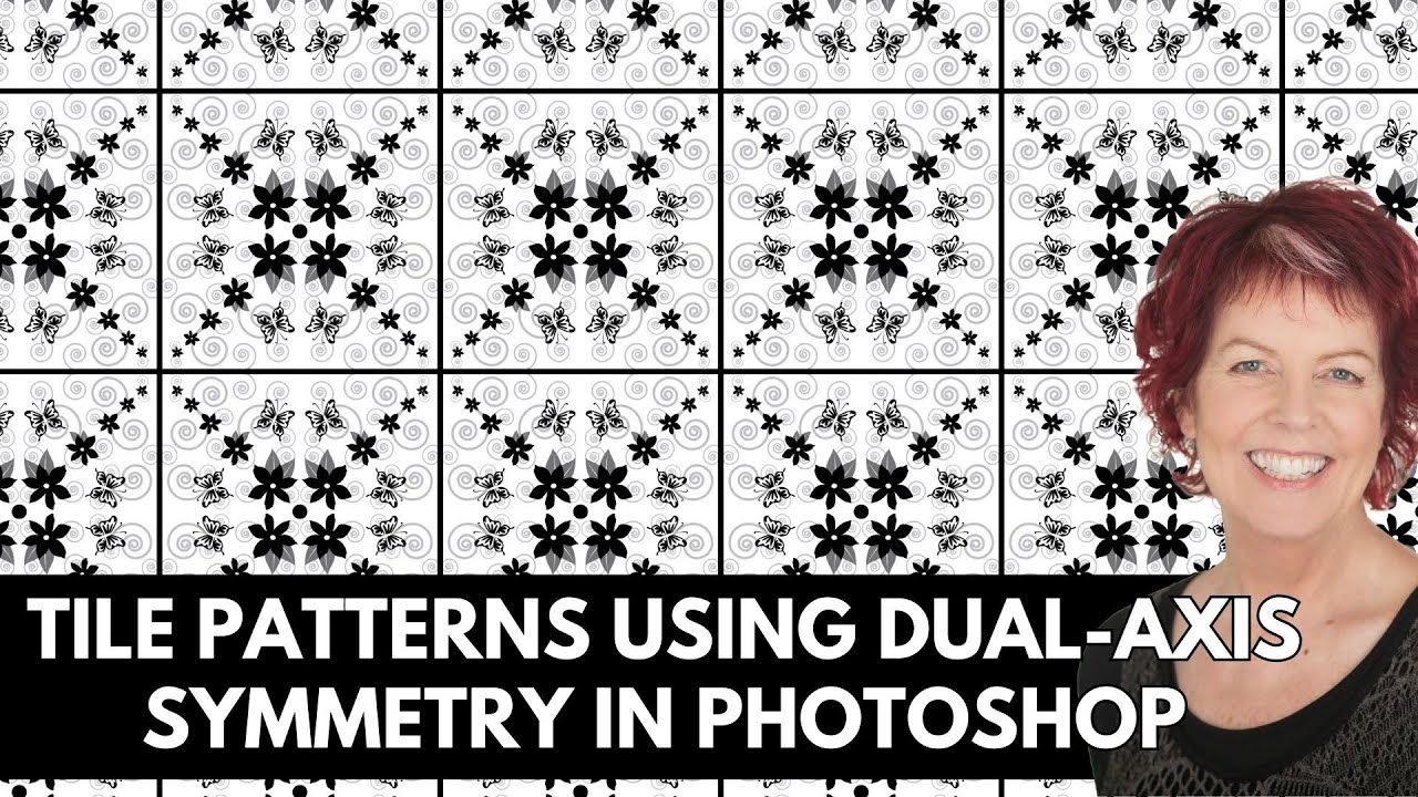 Master Dual-Axis Symmetry for Stunning Tile Patterns in Photoshop