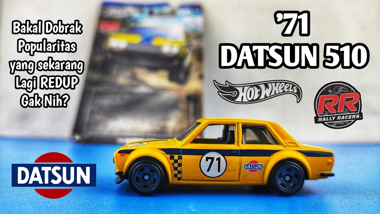 Bakal Cuan Gak Nih?!? '71 DATSUN 510 HOT WHEELS RALLY RACERS SILVER SERIES #ramadanwithyoutube